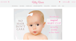 Desktop Screenshot of bittybowsboutique.com